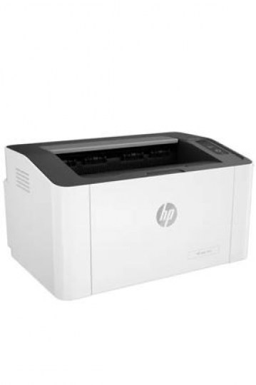 Impresora HP LaserJet 107A 220V blanca y negra